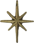 Zeckos Set Of 6 Unique Antique Gold Starburst Cast Mcm - New. Price: $67.12.