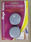 Magic Sliders 2" Round Pk. Adhesive Floor #04050 New. Price: $8.99.