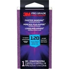 3M Pro Grade Precision 2.5 In. X 4.5 120 Grit Fine Sanding Sponge New. Price: $11.72.
