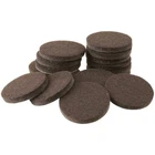 1" Round Heavy-duty Self-stick Felt Furniture Pads Protect Surfaces From Sc... New. Price: $19.78.