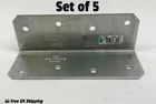 Simpson Zmax ML26Z Inch Galvanized Medium Angle Set Of 5 New. Price: $22.50.
