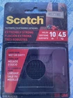 3M Scotch Extreme Hook And Loop Fastener In. 1 Black 2 Pk New. Price: $7.50.