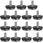 Dunzy 15 Pcs 1/4-20 Adjustable Furniture Levelers 2.8 X 2.3 Cm, Black New. Price: $11.90.