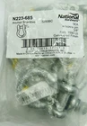 (lot Of 5) National N223-685 3250BC Anchor Shackles 3/8" Swl 1590LB Galvanized New. Price: $17.25.