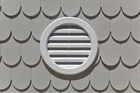 16 Round Gable Vent Ultra White Vinyl Siding J-block Novik Exterior .75 -1.25 New. Price: $44.99.