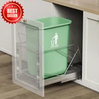 Pull Out Trash Can Under Cabinet Door Mount Twin-mode Soft-close Slides Us New. Price: $118.99.