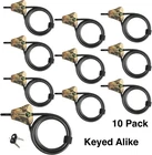 Master Python Trail Camera Camouflage Cable Locks 8418KA-10 10-PACK New. Price: $229.21.