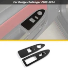 2X Carbon Fiber Window Lift Switch Panel Trim Frame For Dodge Challenger 09-14 New. Price: $24.90.