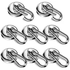 Findmag Pack Neodymium Magnet Hooks With Swivel 100LBS-8P, Silver New. Price: $23.23.