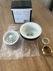Signature Hardware SH171WH 3-1/2 In. Basket Strainer Lift Stopper, White *read Used. Price: $16.99.