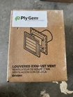 Iron Louvered Exhaust Utility Plygem Exteriors Exvent New. Price: $19.99.