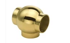 Lavi 00-704/2 Ball Tee For 2" Tubing Polished Brass Open. Price: $29.00.