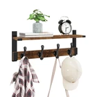 Homode Coat Rack Wall Mount Shelf Wood Hooks Heavy Duty Entryway New. Price: $44.52.