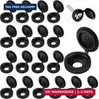 Hotop 100 Pieces Hinged Screw Caps Plastic Shutter Fold Snap Covers New. Price: $11.93.