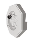 Imbaprice Vertical Siding Lamp Mount Kit - Octagon Box For Outdoor Flat Surfaces New. Price: $24.60.