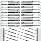 Swageless Tensioners For Metal Posts Cable Railing Hardware Kit, 1/8 Stai... New. Price: $144.92.