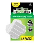 Frogtape Removeables Large Picture Hanging Strips - 12 Pairs 16LBS 4 Pa... New. Price: $13.67.