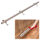 6FT Bar Foot Rail Kit Undercounter Mount Hardware And Tubing Complete 2'' Od New. Price: $233.99.