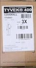 New, Box Of 25EA Dupont Tyvek 400 Coverall TY127SWH3X002500. Price: $84.99.