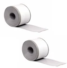 (2) Rolls 93245 4" X 20' Silver Gray Vinyl Self Stick Wall Base Cove Moulding New. Price: $79.89.