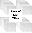 Usg 4240 12" Tivoli Textured Tongue Groove Ceiling Tiles - 32 Pack New. Price: $114.88.