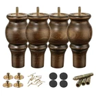 Wood Furniture Legs 6 Inch Sofa Round Couch Replacement Parts New. Price: $42.99.
