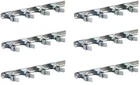 Crawford SG4 11" Spring Clip Tool Handle Organizer Bar - 6 Pack New. Price: $82.97.