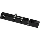 National Hardware N166-001 Lockable Security Bolt, 6", Black New. Price: $26.35.