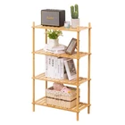 Gogogo 4-TIER Expandable Bamboo Bookshelf 150LBS Heavy-duty, Tool-free Asse... New. Price: $103.23.