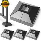 1IN Post Base Cover Split Skirt For Iron Deck Railing Stair 4 Pack Black New. Price: $54.49.
