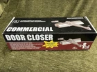 Commercial Door Closer, Aluminum Finish, Adjustable Size 3-6 DC100146 New. Price: $95.00.