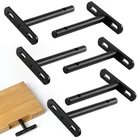 4 Inch Floating Shelf Hidden Hardware Brackets 6-PACK For Wood Heav... New. Price: $26.35.