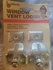 Vintage 1984 Belwith #1430 Window Vent Locks - New. Price: $13.25.