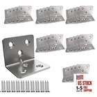 Stainless Steel Corner Bracket,joint Right Angle Bracket,l 1.5X1.2X1.2" 30 New. Price: $22.67.