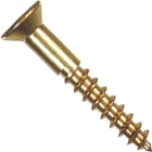 (1-100PK)- Hillman #6 X 1" Flat Head Steel Brass Finish Wood Screw 385660 New. Price: $24.99.