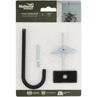 National Hardware 5 In. Black Steel Long Ceiling Plant Hook New. Price: $13.50.
