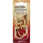 122242 Hillman Anchor Wire 1-1/4 In. Brass Safety Hook New. Price: $55.06.