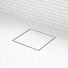 Brushed Ss Square Shower Drain-removal Tool And Filter, Cupc & Ups Approved New. Price: $24.00.