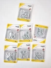 Lot Of 7 National Hardware Steel Screw Eyes 1-5/8" Packs Zinc Plated N119-263 New. Price: $9.10.