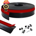 Gaahing Garage Door Top And Sides Seal Strip, Universal 32.8 Ft, Black New. Price: $37.99.