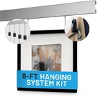 8FT Picture Hanging System Kit For Linear Wall With Installation Hardware New. Price: $162.28.