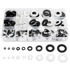 Qteatak 420 Pcs Black/white Flat Washers Assortment Nylon, White+black New. Price: $13.15.