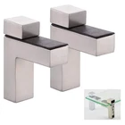 Awen Solid Metal Adjustable Wood/glass Shelf Bracket Wall Mount, Holder... New. Price: $19.03.