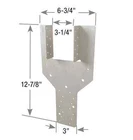 Usp Lumber Connectors Girder Tiedown 2PLY Galvanized Steel LUGT2 Open. Price: $14.99.