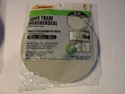Thermwell V444 Foam Tape, 3/8 X 1/4", Gray New. Price: $5.29.