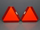 Lot Of Smv 2-C Metal Fluorescent Slow Moving Vehicle Emblem 14" New. Price: $20.93.