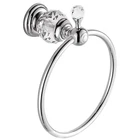 Kabter Crystal Series Brass Bathroom Hand Towel Ring Polished Chrome New. Price: $43.54.