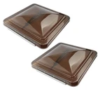 2 Packs 14 Inch Rv Roof Vent Cover Universal Replacement Lid Smoked For ... New. Price: $49.43.