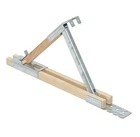 Guardian Fall Protection 2510 Adjustable Wood/steel Roof Bracket, 12-INCH New. Price: $41.12.