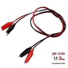 Waziaqoc Alligator Clips With Wires Test Leads - Pack Of 6 New. Price: $9.73.